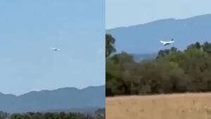 En video quedó registrado el momento en que cayó una narcoavioneta en Argentina: cuatro personas fueron capturadas