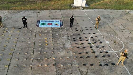 Incautan cargamento de marihuana en área rural de Maicao, La Guajira