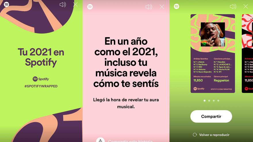 Spofity Wrapped: Así podrá ver su resumen musical de este año