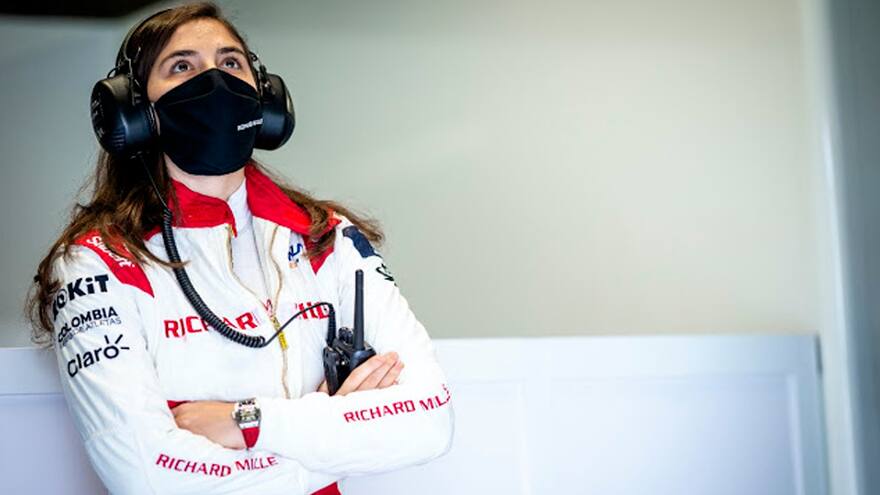 Tatiana Calderón comienza el Mundial de Resistencia en Spa, Bélgica