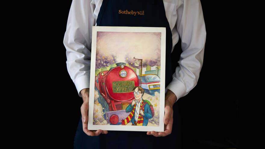 La primera imagen de Harry Potter se vende por 1,9 millones