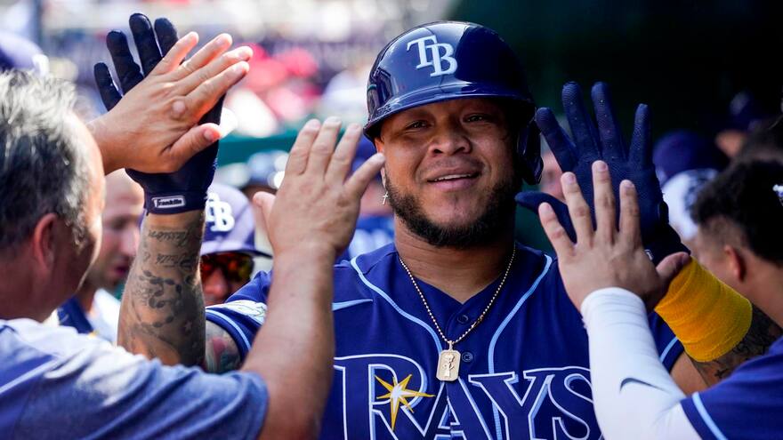 Rays 7, Nacionales 2: Harold Ramírez dispara el primer jonrón colombiano de la temporada
