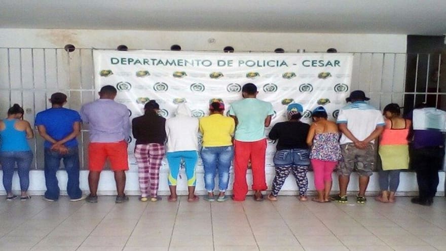 Capturan a invasores de tierras en Valledupar