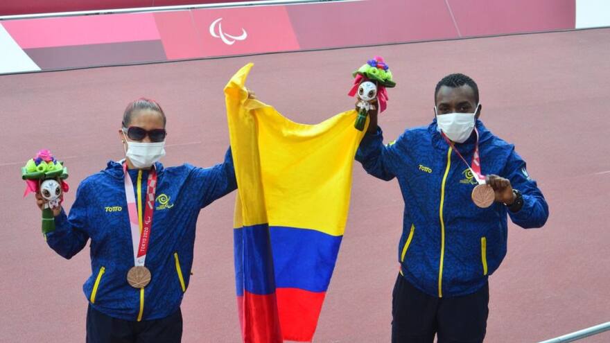 Angie Pabón le regaló el cuarto metal de bronce a Colombia en Paralímpicos
