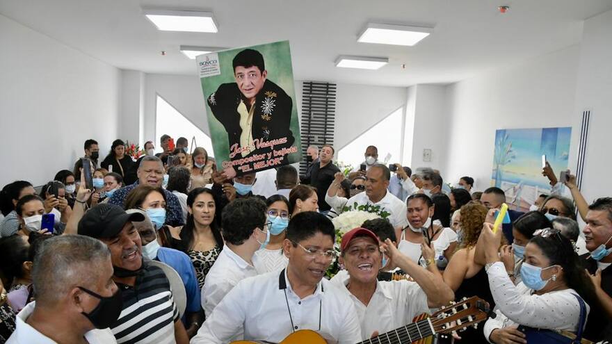 A José Vásquez le cantan en su funeral que ‘lo seguirán queriendo’