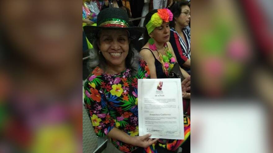 Murió Pachita Gutiérrez de Gómez, fundadora de los Cumbiamberitos de San José