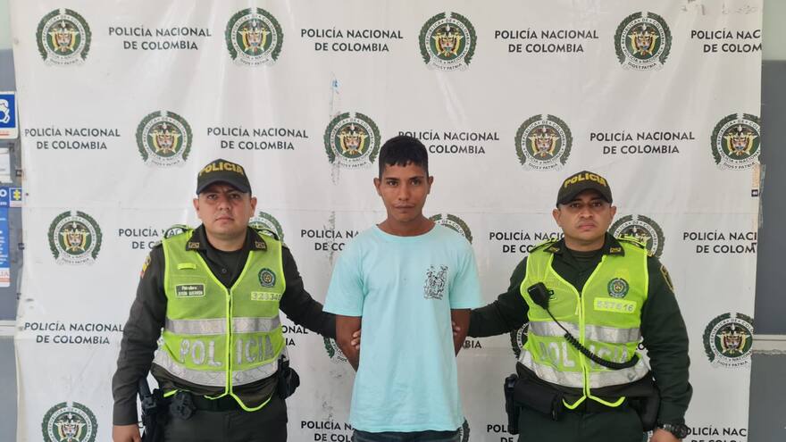 Policía captura a hombre con 33 anotaciones judiciales