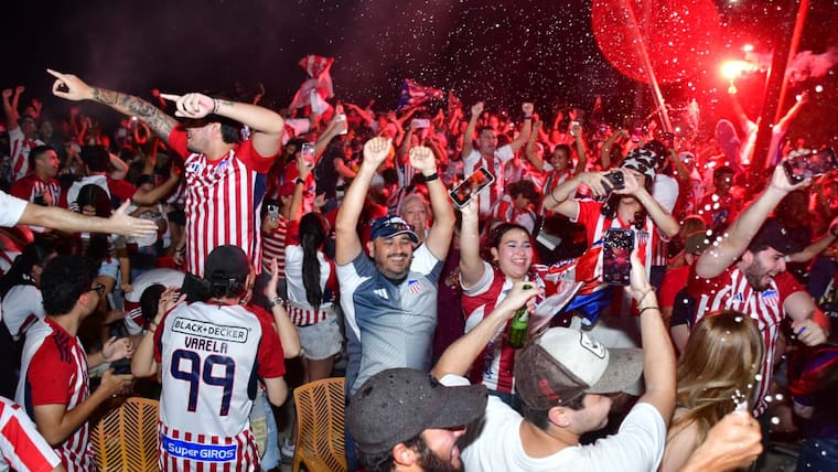 Celebran en Barranquilla la estrella 11 de Junior.