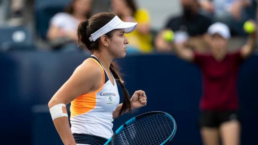 Camila Osorio saborea la victoria en el torneo de Washington