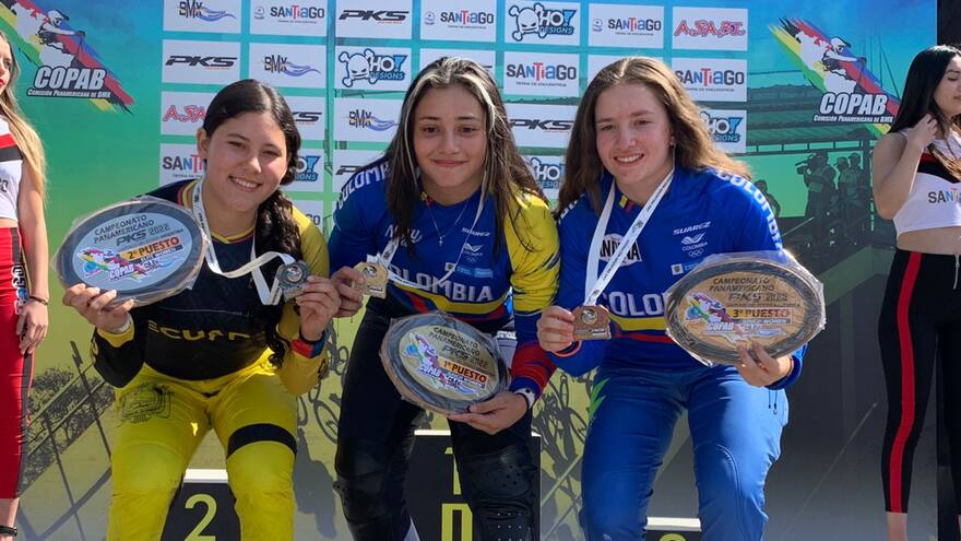 Sharid Fayad vuelve a coronarse campeona panamericana de BMX