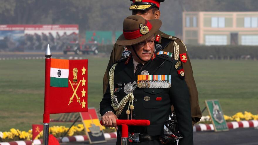 Accidente de helicóptero de la Fuerza Aérea India deja varios muertos