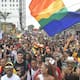 En medio de la lluvia Barranquilla vivió su marcha del orgullo
