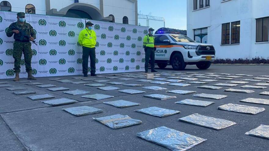 Informe de ciudades donde se ha incautado mayor número de droga en Colombia en 2024