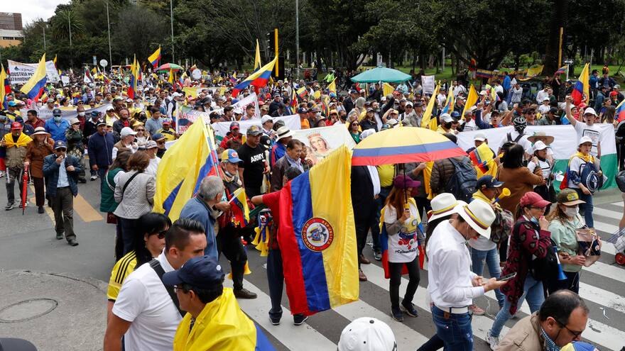 Marcha de la Mayoría hoy 16 de agosto: en Bogotá, Medellín, Cali y Bucaramanga se movilizaron en contra del Gobierno de Gustavo Petro