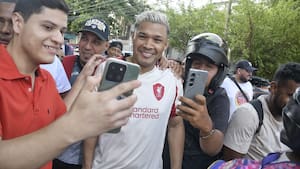“¡Cabeza en alto, que somos los campeones!”: Teófilo Gutiérrez