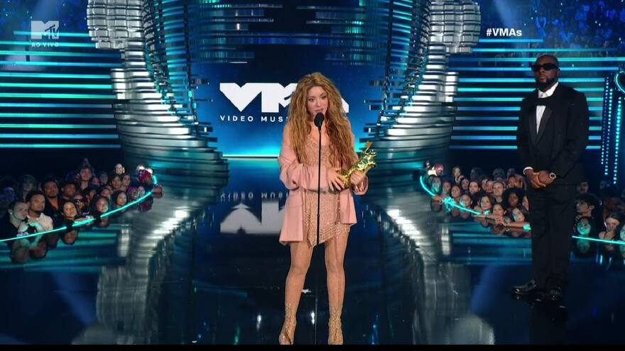 'Esto es para mi gente': Shakira al recibir premio ‘Michael Jackson’