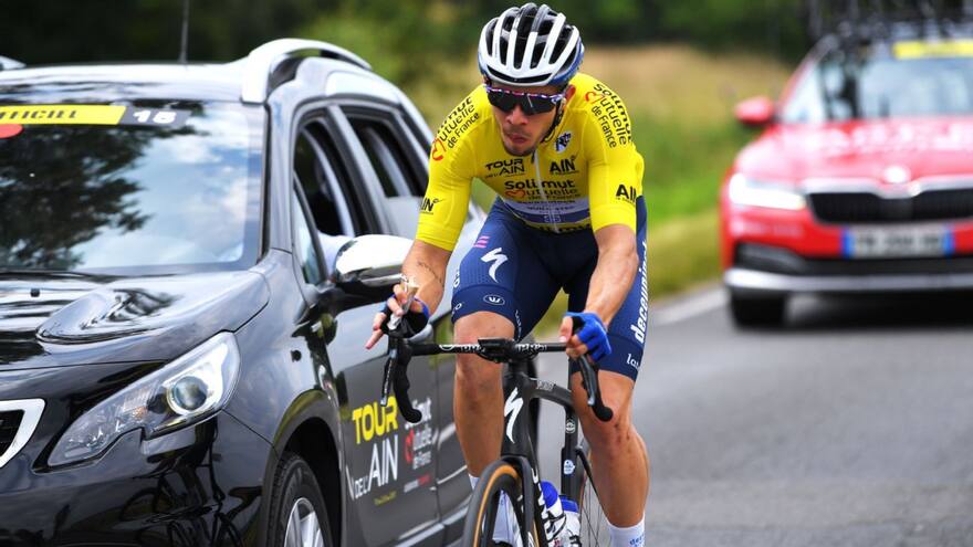 Zimmermann, vencedor de la segunda etapa, arrebata el liderato a Hodeg