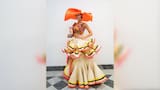 Señorita Valle 2025, ganadora del mejor traje artesanal