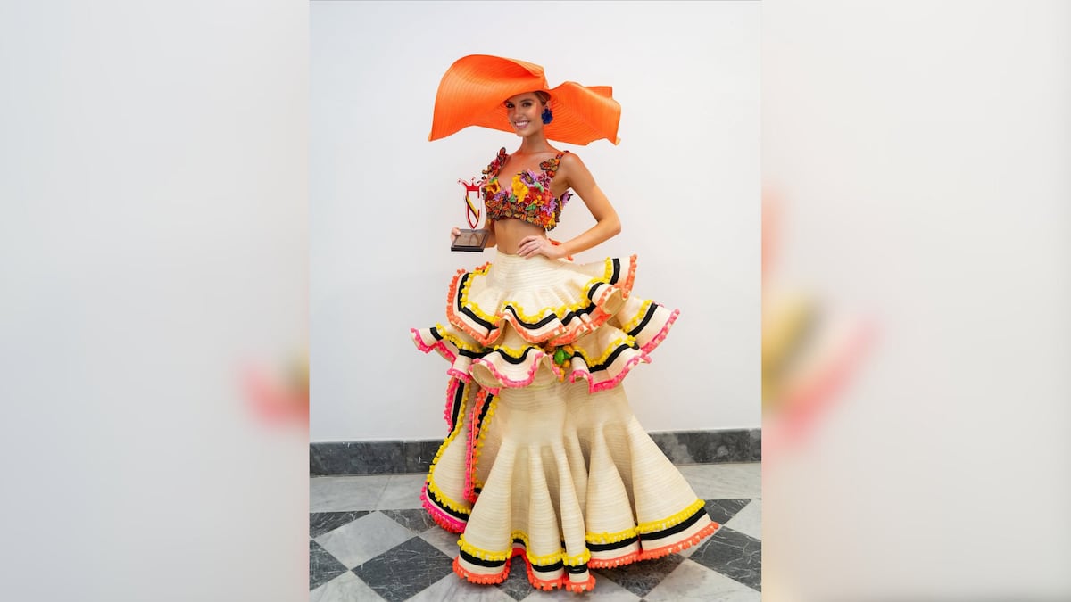 Señorita Valle 2025, ganadora del mejor traje artesanal