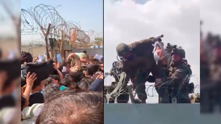 Angustia en Afganistán: madres entregan sus bebés a soldados extranjeros