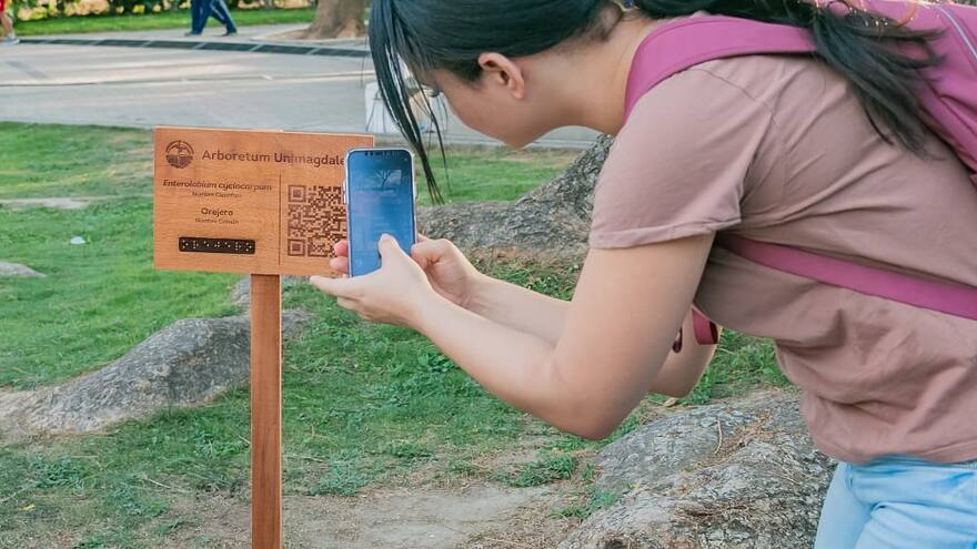 Magdalena: Santa Marta tiene un museo de árboles con códigos QR