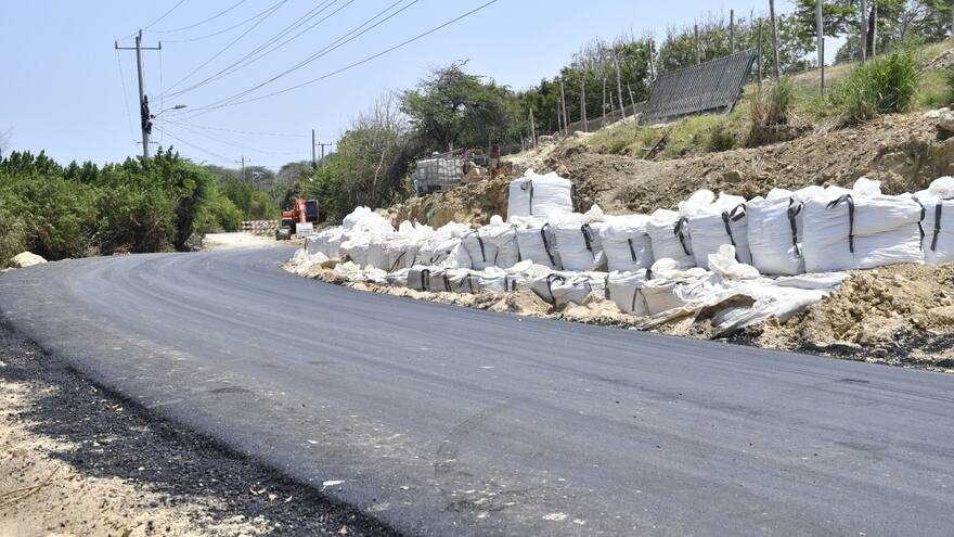 Antigua vía a Puerto, a punto para restablecer el paso de vehículos