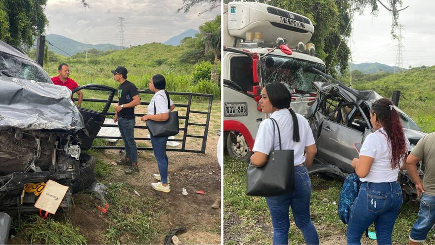 Video: Camión que se quedó sin frenos causó accidente en peaje Neguanje, en Santa Marta
