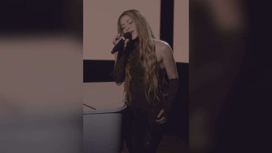 Video: Shakira sorprendió al cantar por primera vez Acróstico en vivo, durante Los 40 Music Awards Santander