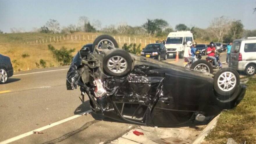 Murió hijo de Mafe Bustillo, herido en choque en Vía al Mar