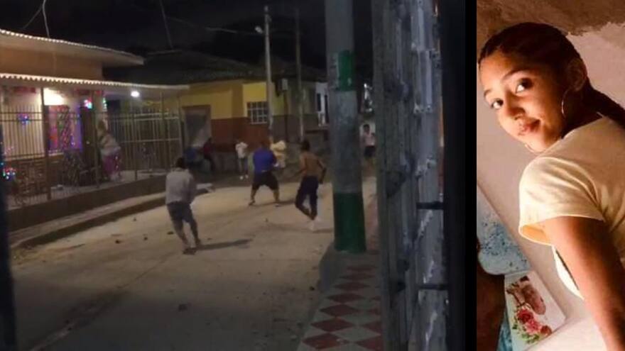 Fallece menor que había resultado herida en medio de riña bajo la lluvia