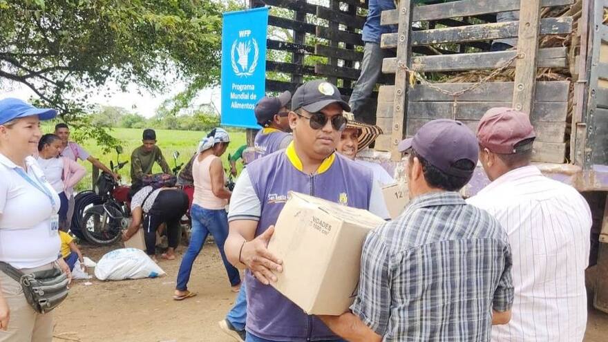 Sucre: cuatro mil familias recibieron ayudas alimentarias
