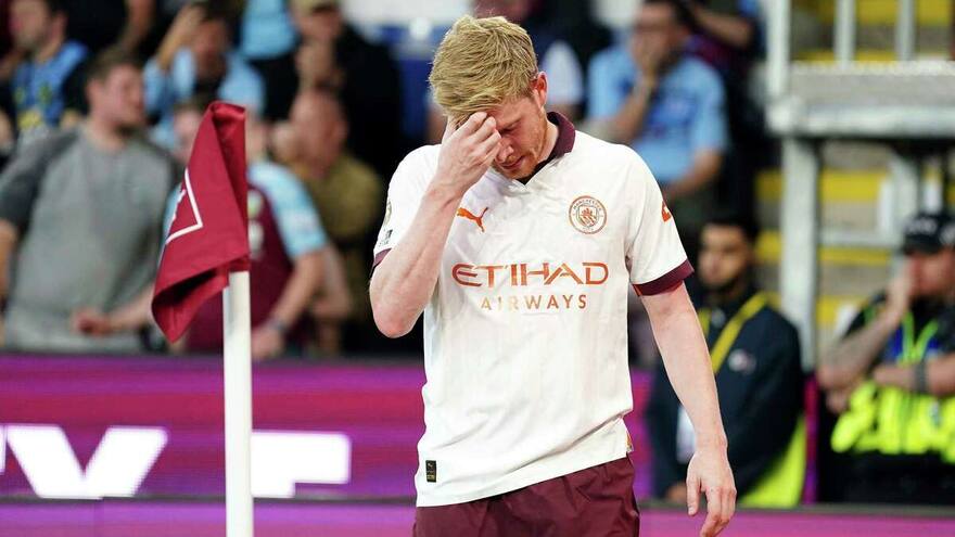 El Manchester City pierde por lesión a Kevin De Bruyne: pasaría por el quirófano por problemas en los isquiotibiales