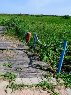 El malecón de La Loma