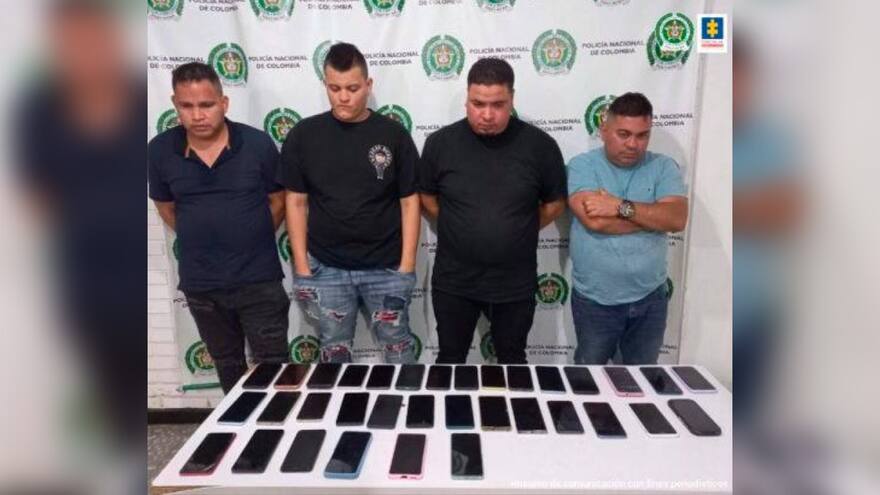 Capturan a 4 hombres señalados de llevar a cabo robo masivo en Feria de Cali