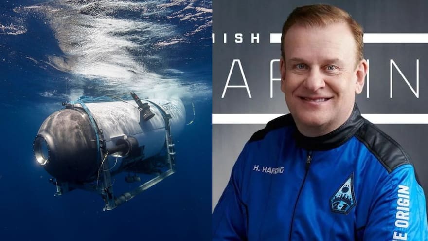 Revelan el último mensaje de Hamish Harding, tripulante a bordo del Titán