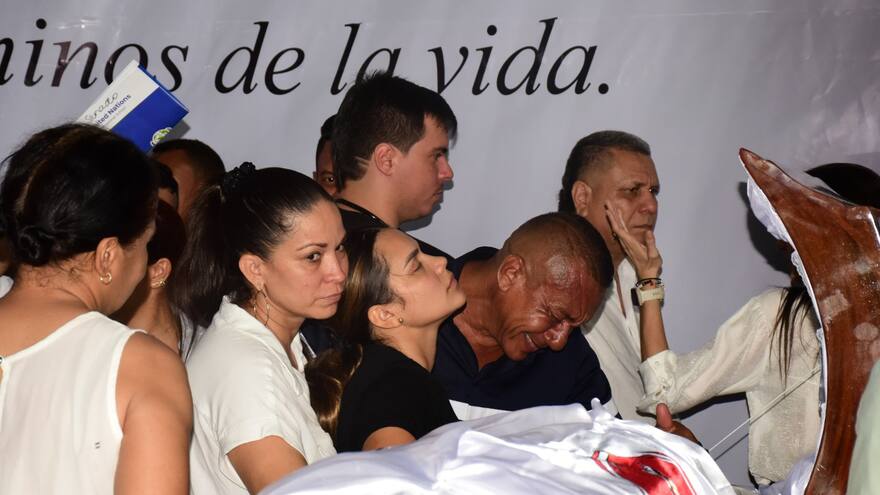 Desconsuelo entre familiares de Omar Geles por su partida