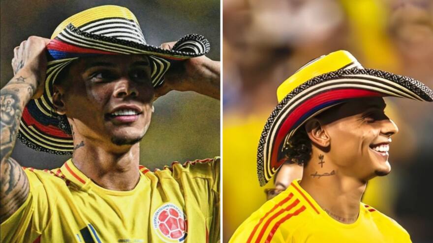 Richard Ríos recibiría sombrero vueltiao original desde Córdoba