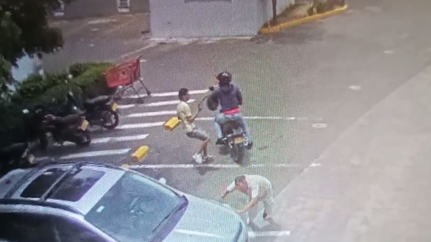 En video: así se cometió el ataque a bala contra funcionario de la Dian Edgardo Fernández