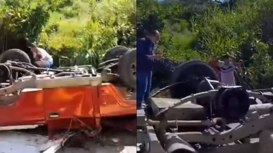 Un muerto y varios heridos tras el volcamiento de un carro en Zona Bananera