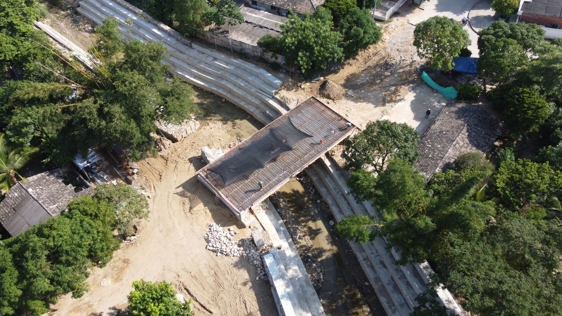 Primera fase del Puente de la Esperanza se encuentra casi lista