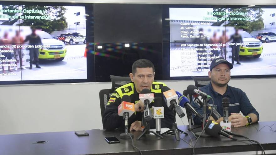 Policía: ‘Cheo’ y ‘Damián’ tenían una semana de haber llegado a Cartagena