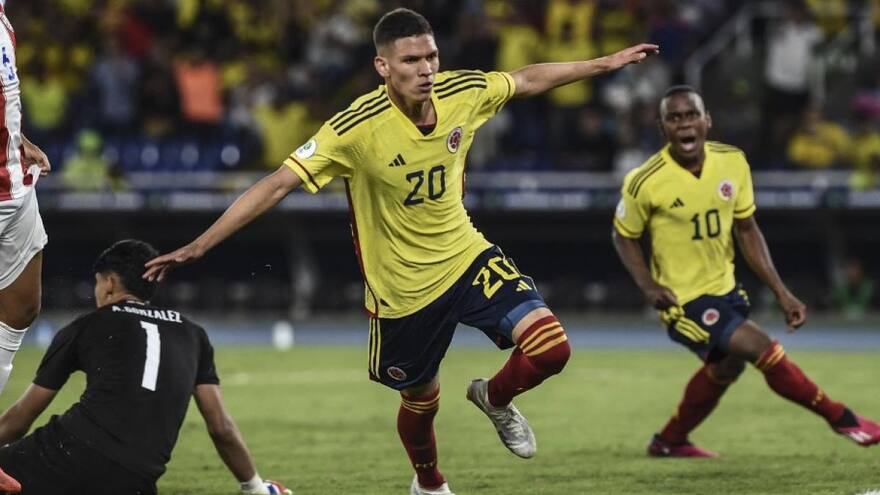 Daniel Luna, baja de Selección Colombia sub-20 para el arranque del hexagonal final