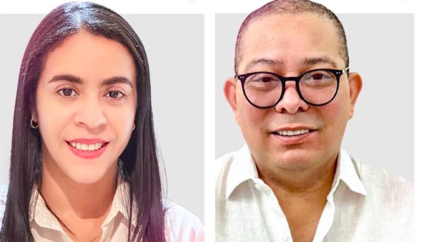 Stephanie Araújo y Juan Carlos Ospino, nuevos secretarios del Distrito