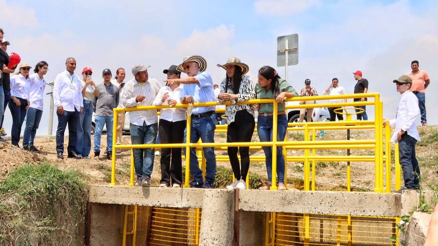 Entran en funcionamiento nuevas compuertas en el Guájaro