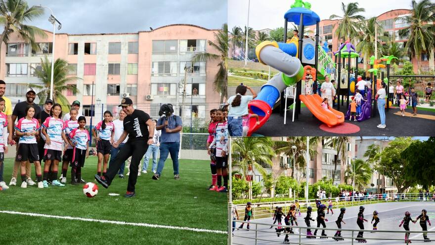Alcalde Char entrega el parque Las Estrellas para el disfrute de 25.300 habitantes del Suroccidente