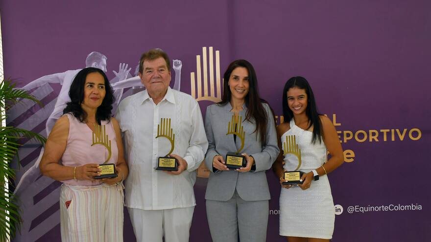 Helmut Bellingrodt y Daniella Franco, galardonados por su mérito deportivo