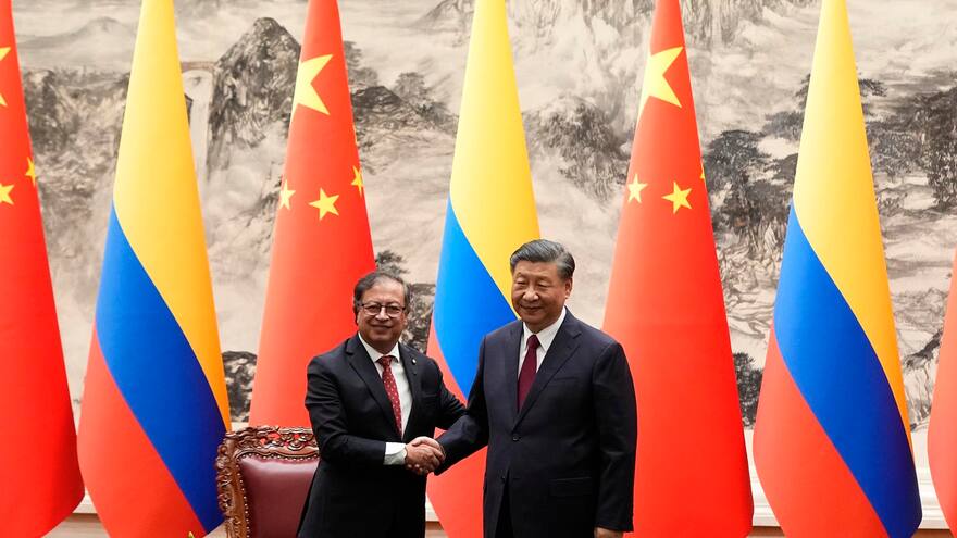 'Somos buenos y amigos y socios de Colombia': presidente de China