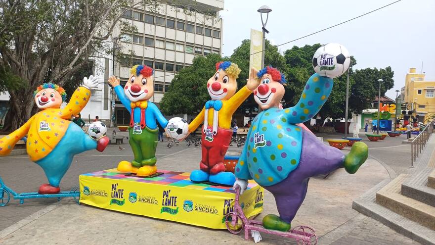 El ambiente futbolero se siente en todo Sincelejo con el Festival Nacional