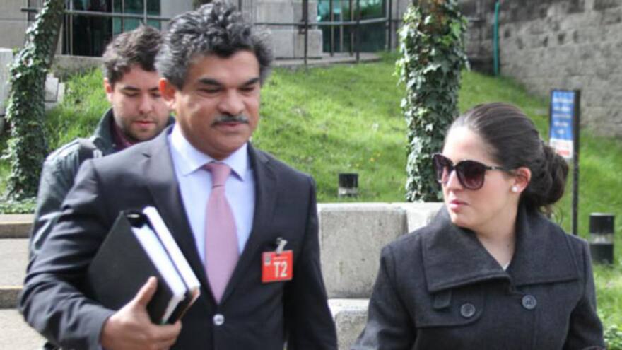 Actriz Lina Luna comparece ante Fiscalía por el caso del 'hacker' Sepúlveda