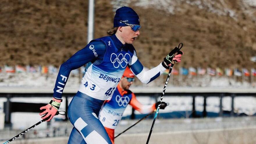 Al esquiador Remi Lindholm se le congeló el pene durante carrera en Beijing